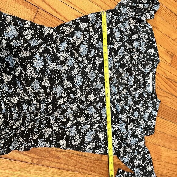 Veronica Beard Sean Black Foral Jacquard Silk Mini Dress Size 8 - Picture 9 of 9